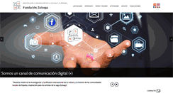Desktop Screenshot of fundacionzuloaga.com